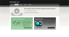 Desktop Screenshot of pilipoplabs.com
